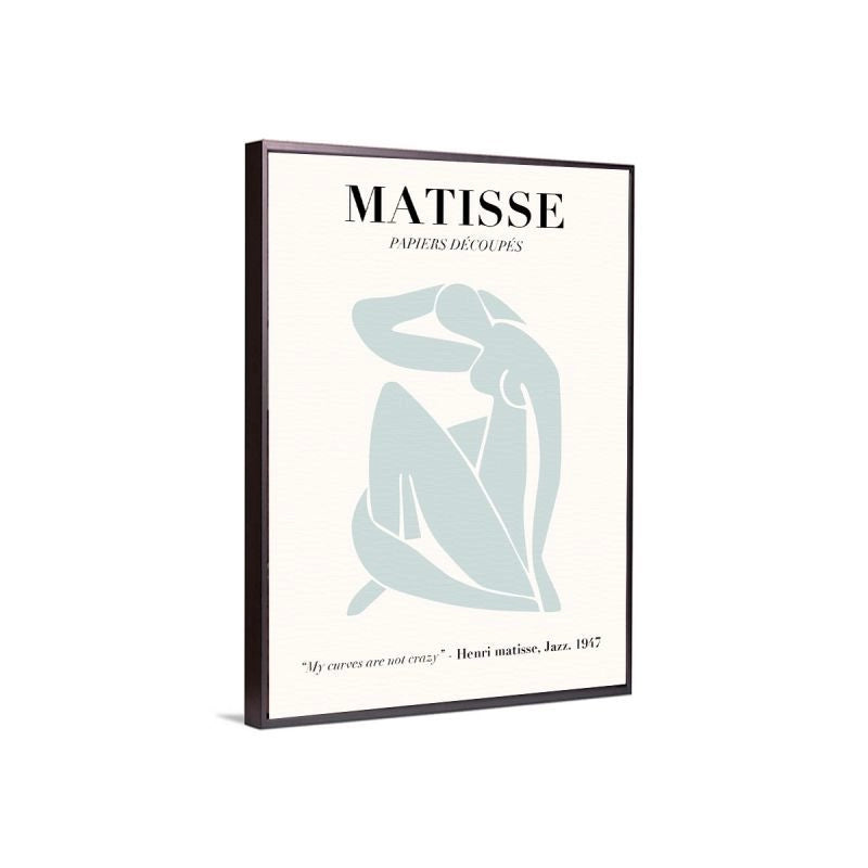 Papiers Decoupes Blue - Henri Matisse marco chocolate