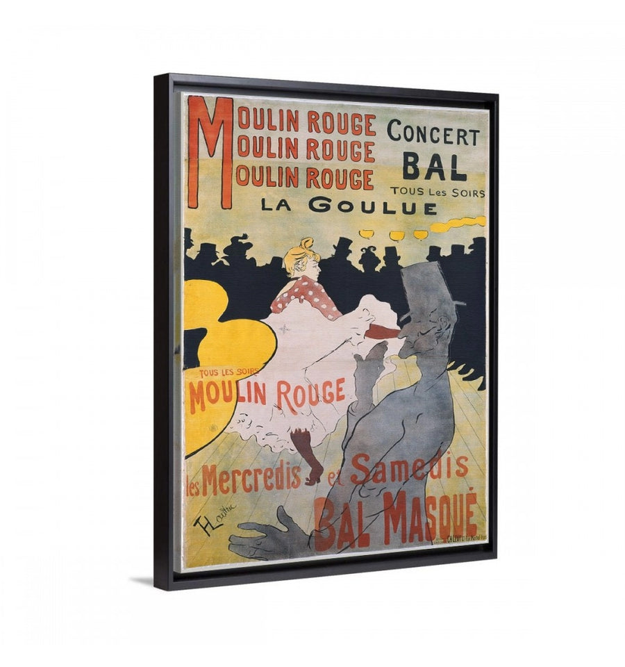 Moulin Rouge La Goulue - Henri De Toulouse-Lautrec