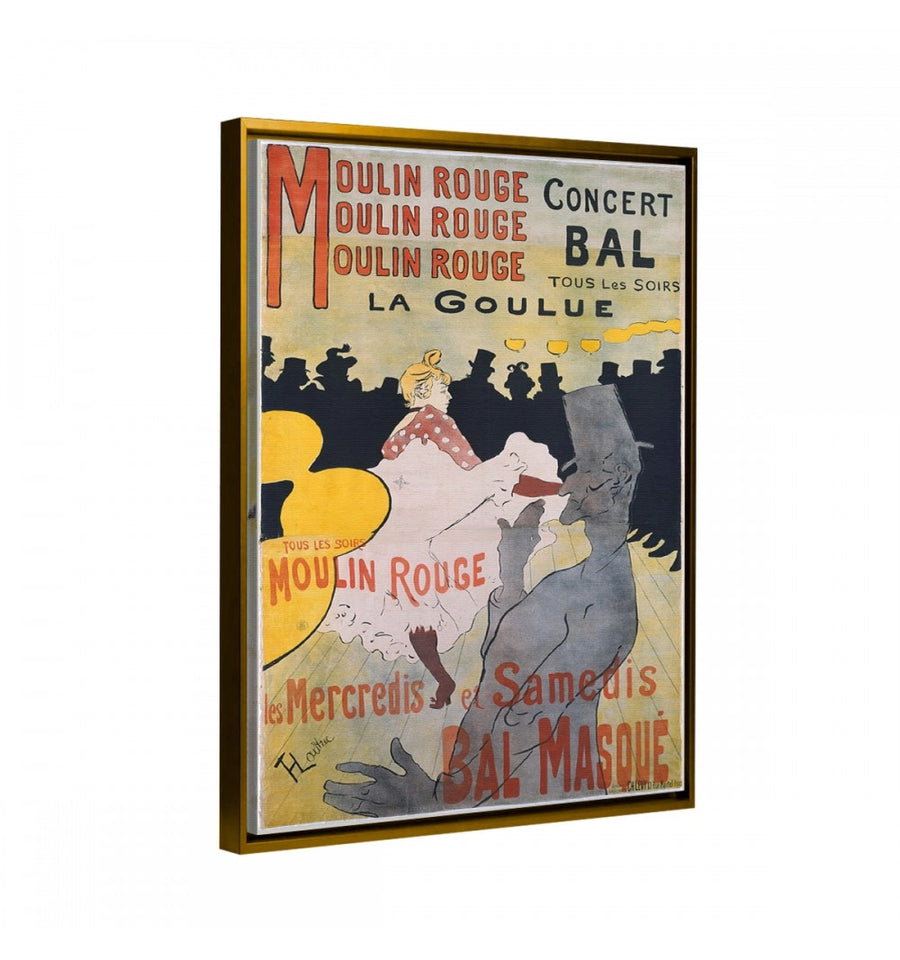 Moulin Rouge La Goulue - Henri De Toulouse-Lautrec