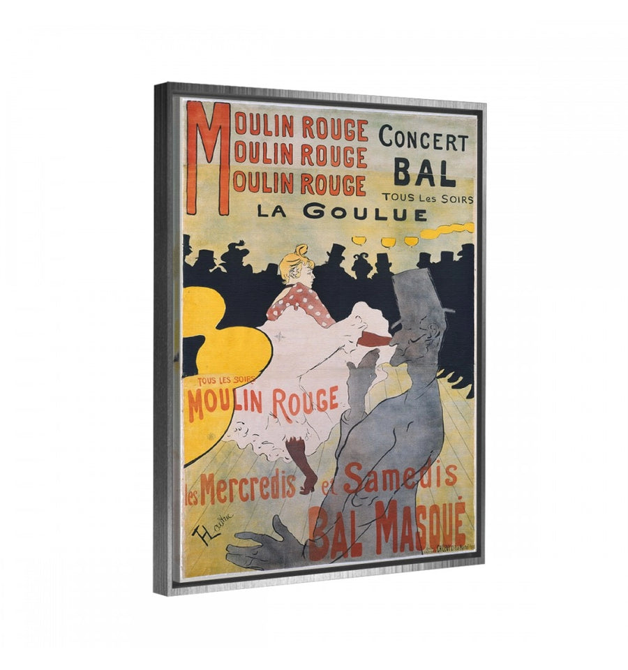 Moulin Rouge La Goulue - Henri De Toulouse-Lautrec