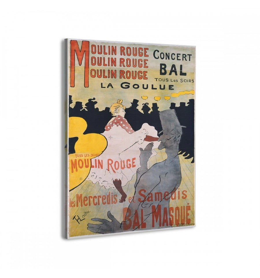 Moulin Rouge La Goulue - Henri De Toulouse-Lautrec