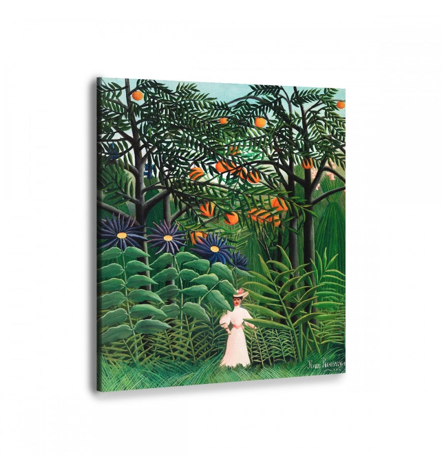 Mujer Paseando - Henri Rousseau