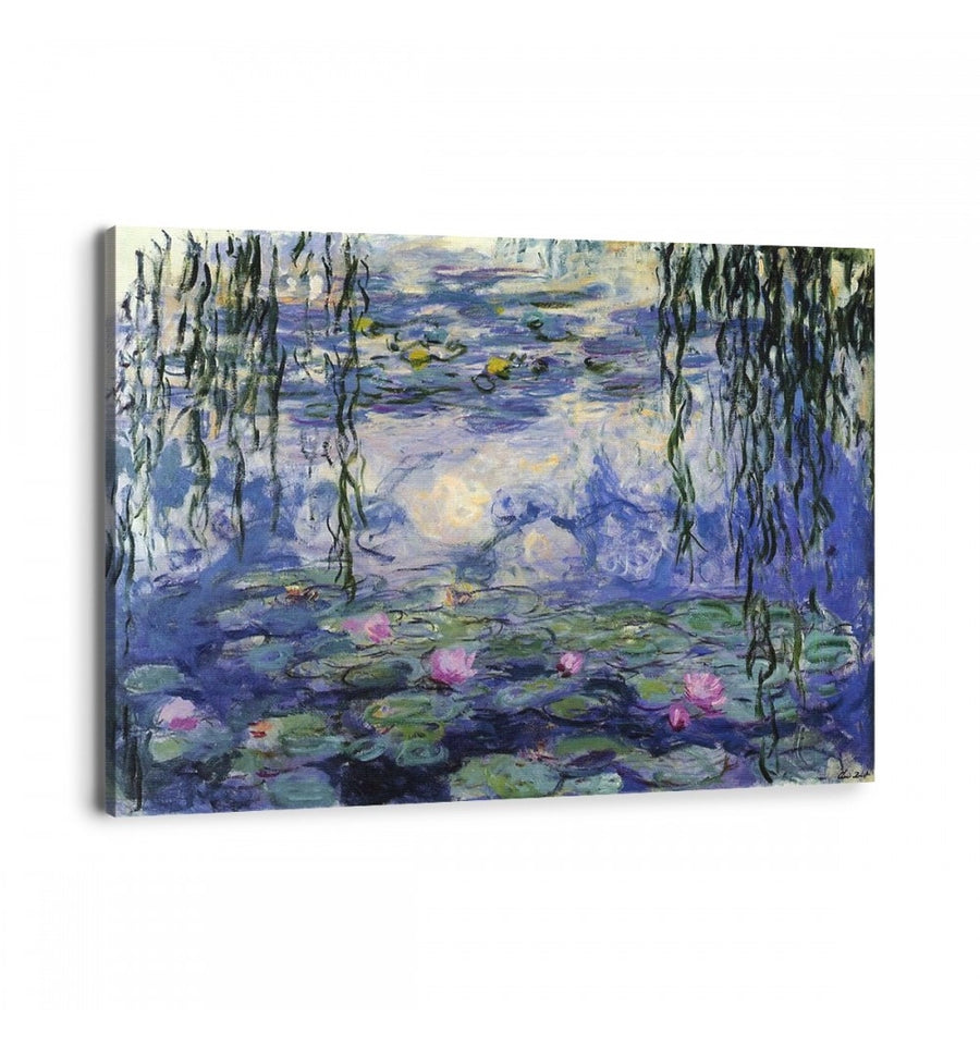 cuadro decorativo para sala nenúfares de claude monet