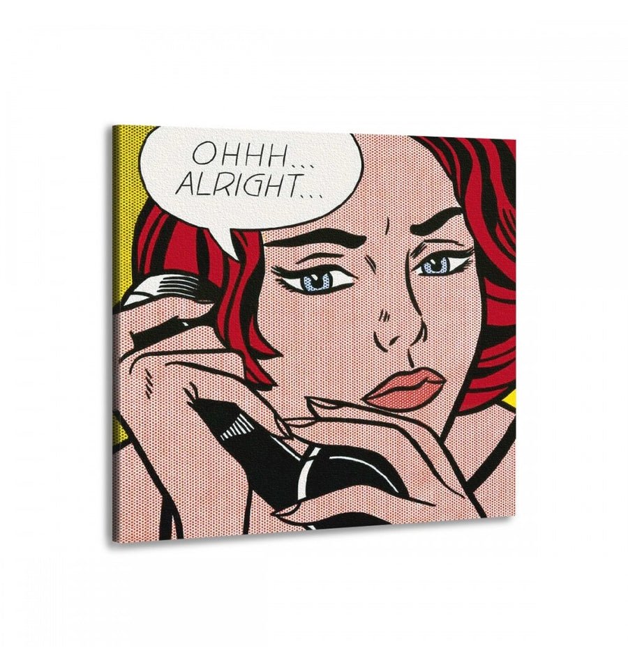  Cuadro decorativo Labios Pop - Roy Lichtenstein-