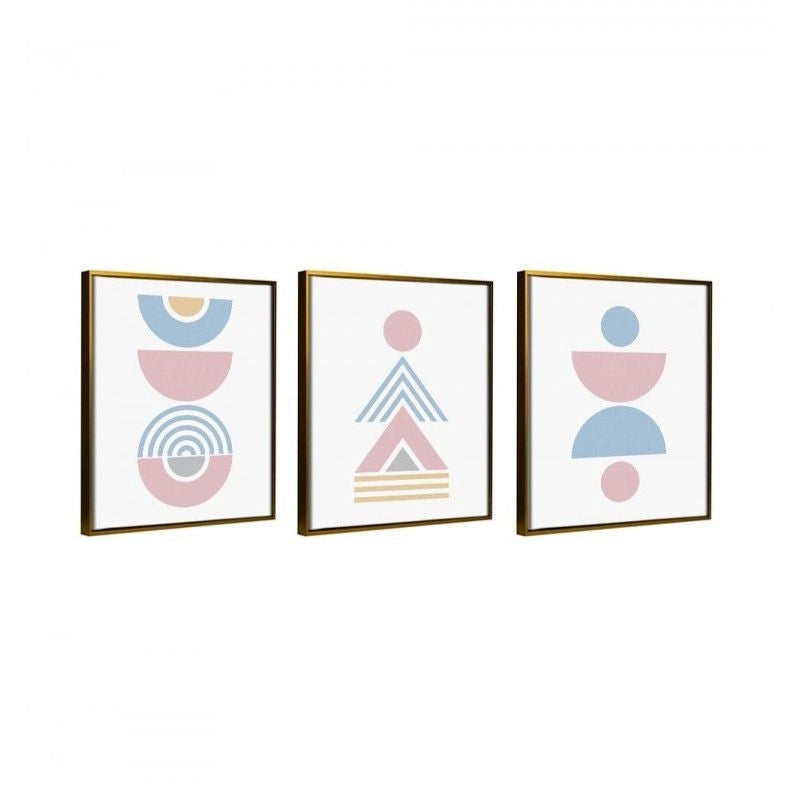 Pastel Geometric Set