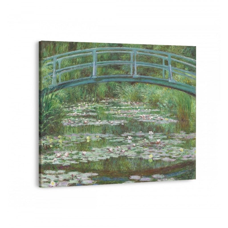 Canvas decorativo puente japones de claude monet