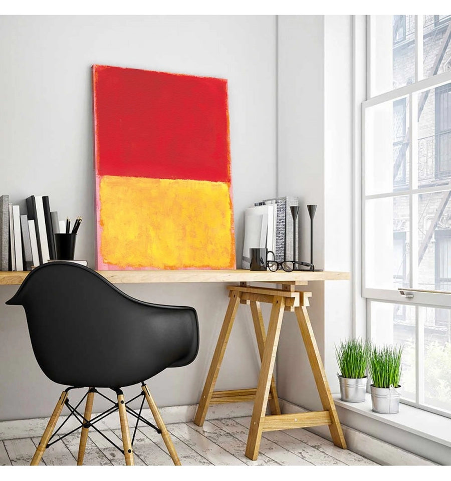 Red Golden - Mark Rothko - Cuadro Minimalista Decorativo