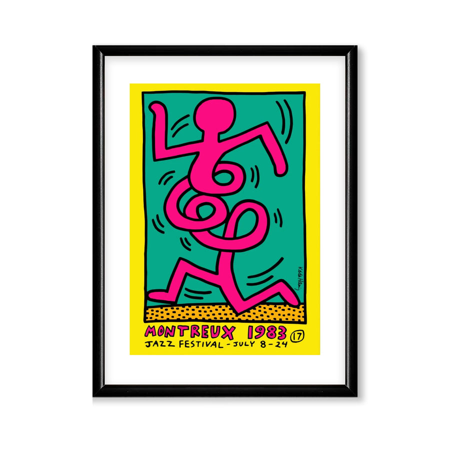 Cuadro Jazz Festival de Keith Haring