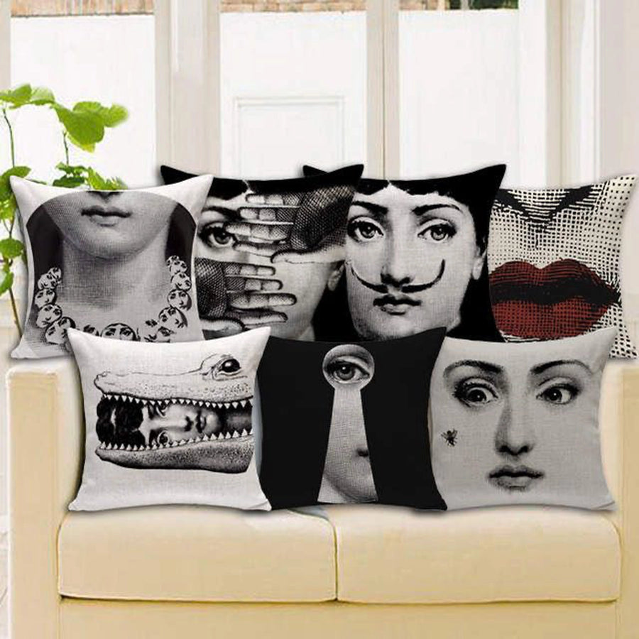 Colección cojines decorativos Arte de Fornasetti