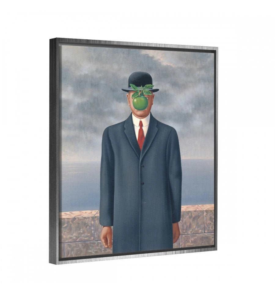 Cuadro con marco Son of Man R. Magritte