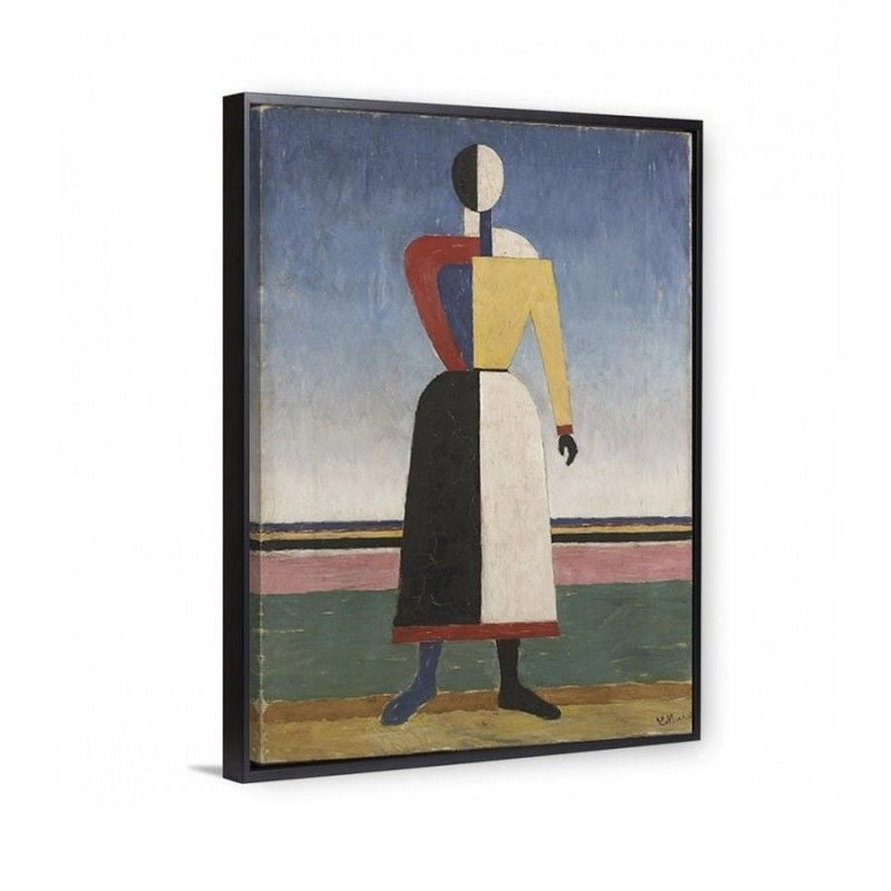 Suprematist figure - Kazimir Malévich