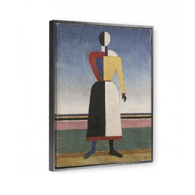 Suprematist figure - Kazimir Malévich