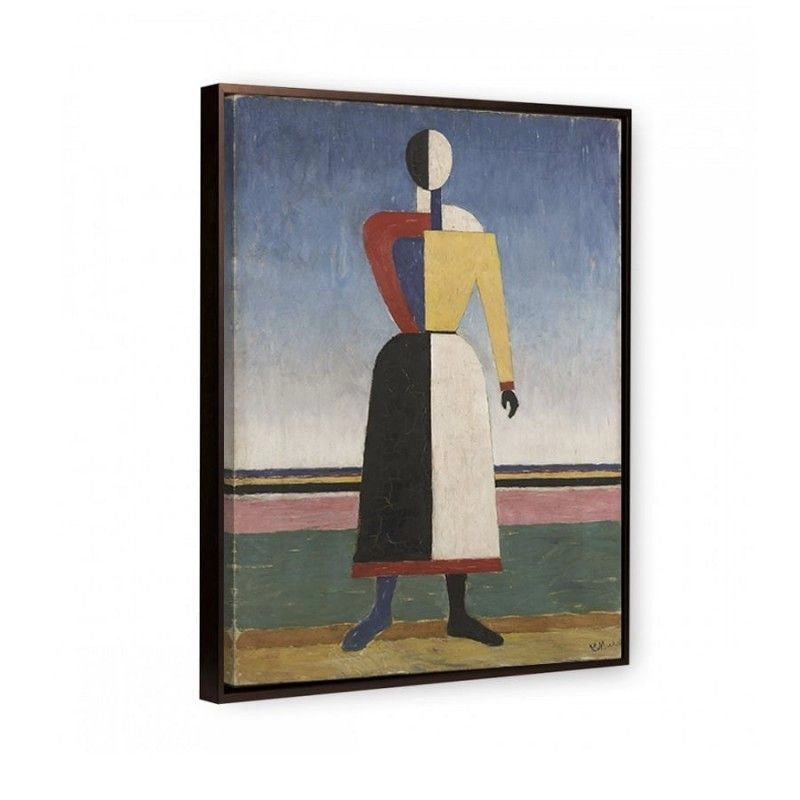 Suprematist figure - Kazimir Malévich