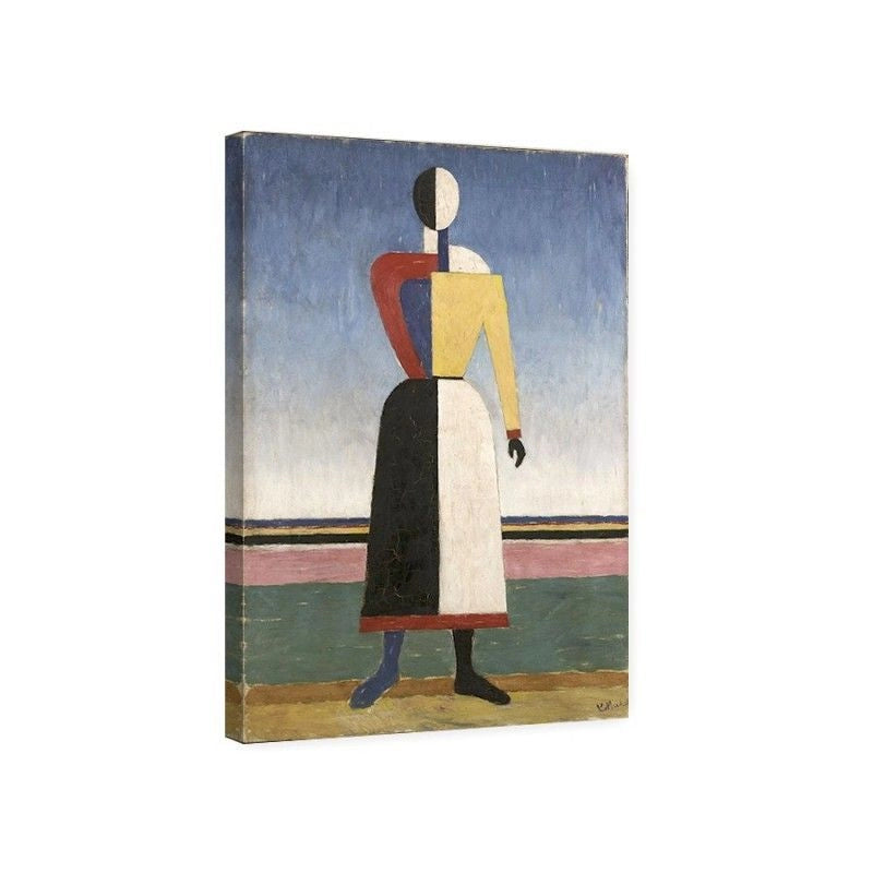 Suprematist figure - Kazimir Malévich