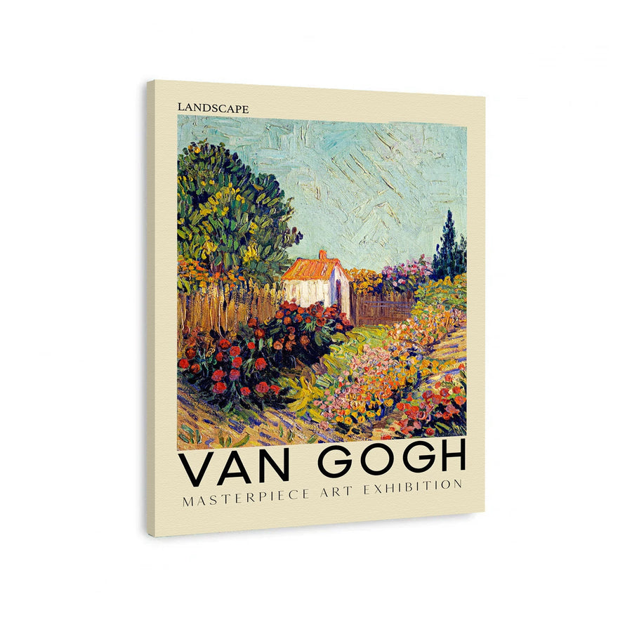 Cuadro Paisaje de Van Gogh Canvas de Arte