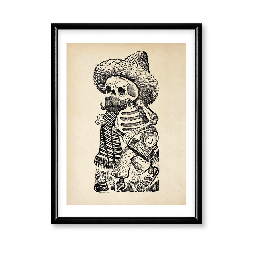 Calavera Maderista - José Guadalupe Posada